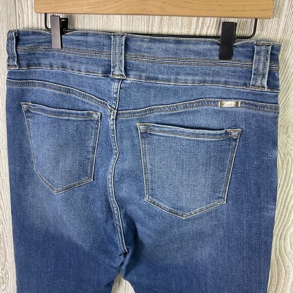 KanCan Matilda High Rise Jeans Size 13/30 Medium Wash Bootcut Stretch - Picture 5 of 10